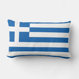 Cojín Lumbar Bandera griega (Grecia)
