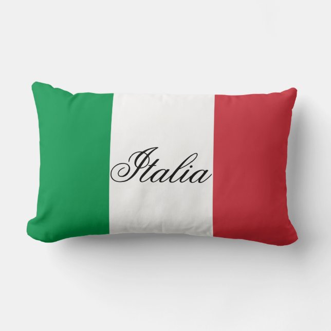 Cojín Lumbar Bandera italiana (Anverso)