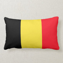 Cojín Lumbar Bandera nacional de Bélgica