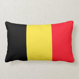 Cojín Lumbar Bandera nacional de Bélgica