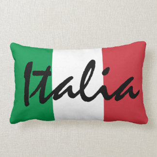 Cojín Lumbar Bandera personalizada del italiano de Italia