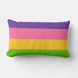 Cojín Lumbar Bandera Sápfica (Amor Lésbico) (LGBT)