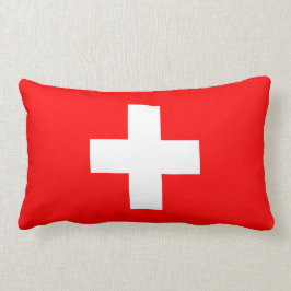 Cojín Lumbar Bandera suiza (Suiza)