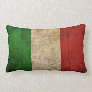 Cojín Lumbar Banderas de país apenadas el   Italia