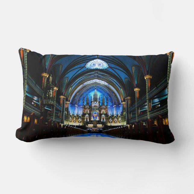 Cojín Lumbar Basílica de Notre Dame (Anverso)