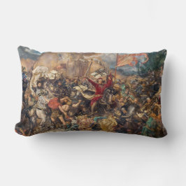 Cojín Lumbar Batalla de Grunwald (Escena Militar Medieval) (Gue