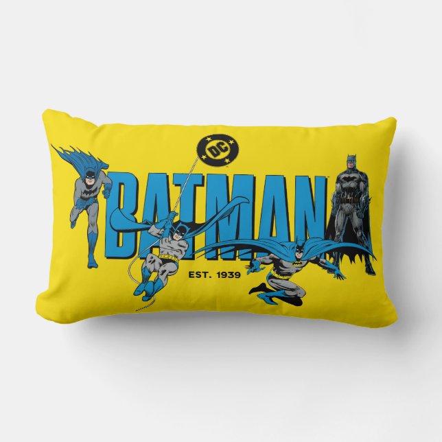 Cojín Lumbar Batman Legends Forever Graphic (Anverso)