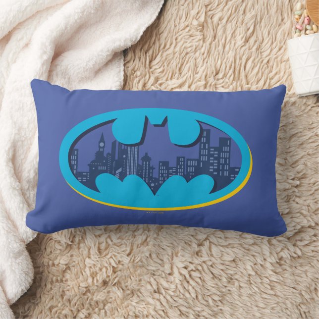 Cojín Lumbar Batman | Símbolo de la ciudad de Gotham (Manta)