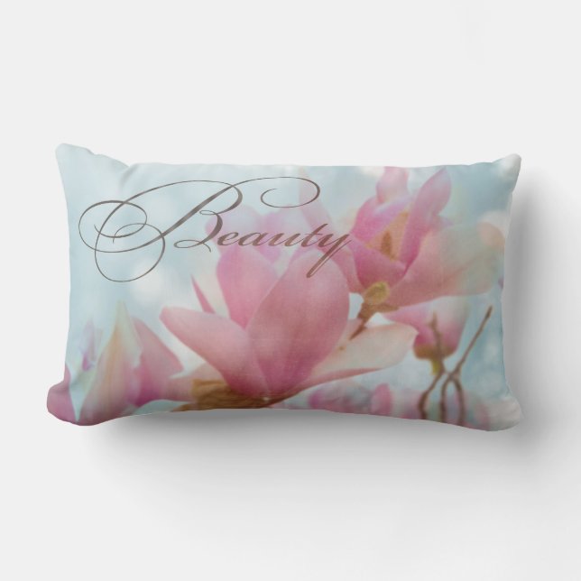 Cojín Lumbar Beauty Magnolia Pillow (Anverso)