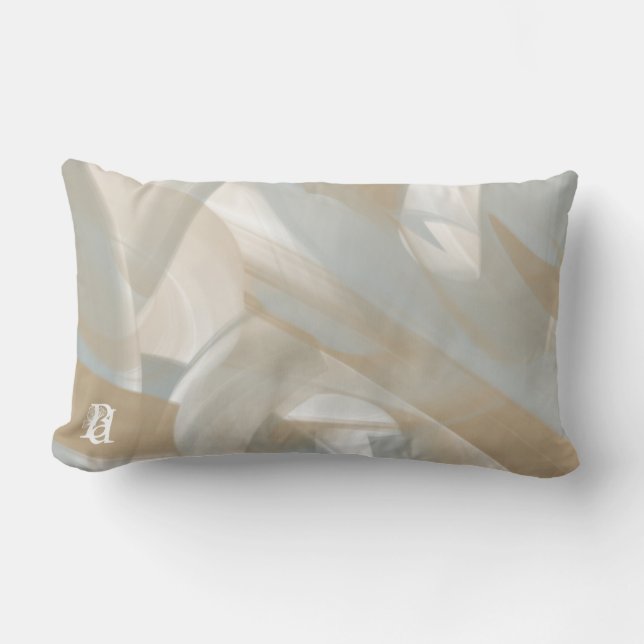 Cojín Lumbar Beige/Pillow Resumen de la tendencia interior Sand (Anverso)