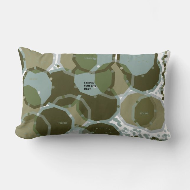 Cojín Lumbar Believe Pillow (Anverso)