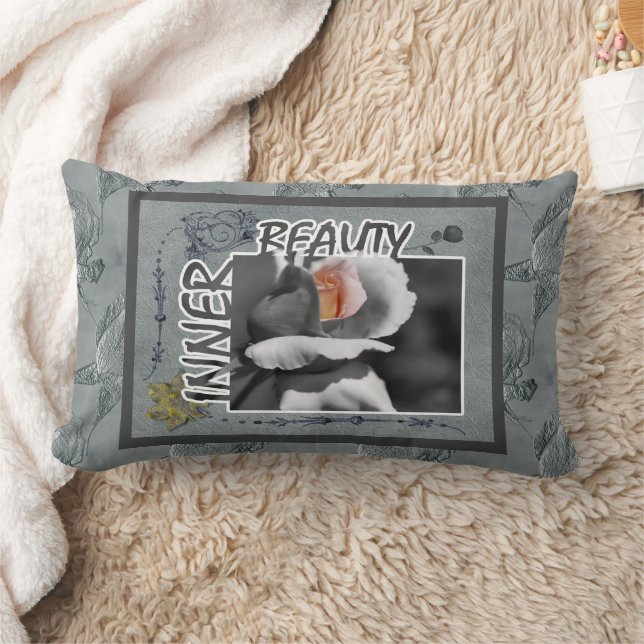 Cojín Lumbar Belleza interior Inspiradora (Manta)