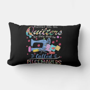 Cojín Lumbar Benditas Quilters Piecemakers Quilting Sgift