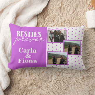 Cojín Lumbar Best friends 3 photos on Throw Pillow