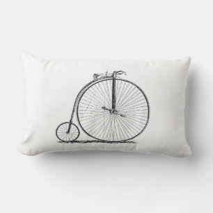 Cojín Lumbar Bicicleta de rueda alta Penny Farthing