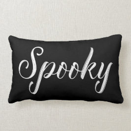 Cojín Lumbar Black Spooky Halloween Pillow