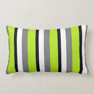 Cojín Lumbar Blanco gris del negro de la cal
