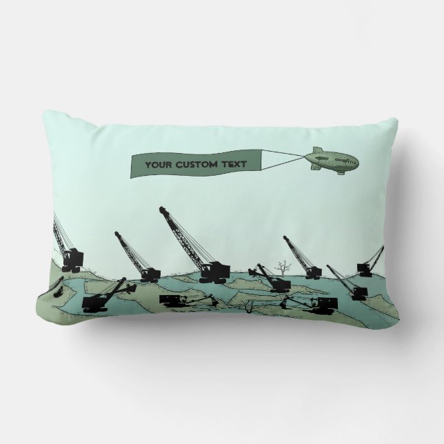 Cojín Lumbar Blimp Overt Dirt Field Ingeniero Operativo CRANE O (Anverso)