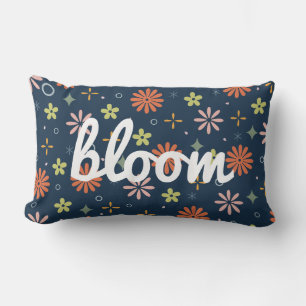 Cojín Lumbar Bloom retro lúdico