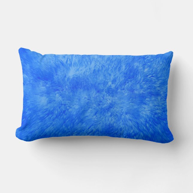 Cojín Lumbar Blue Fur Frenzy Lumbar Pillow (Anverso)