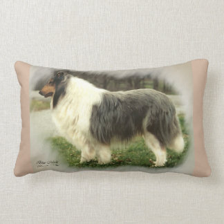 Cojín Lumbar Blue Merle Rough Collie Gifts