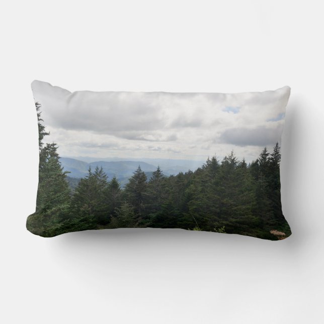 Cojín Lumbar Blue Ridge Mountains North Carolina Pillow (Anverso)