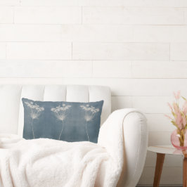Cojín Lumbar Boho Blue Lumbar Pillow