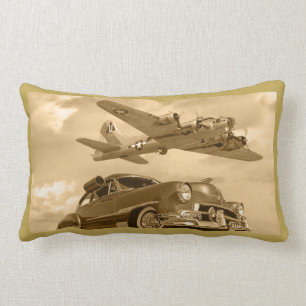 Cojín Lumbar Bombardero de B17 WWII sobre Chevy