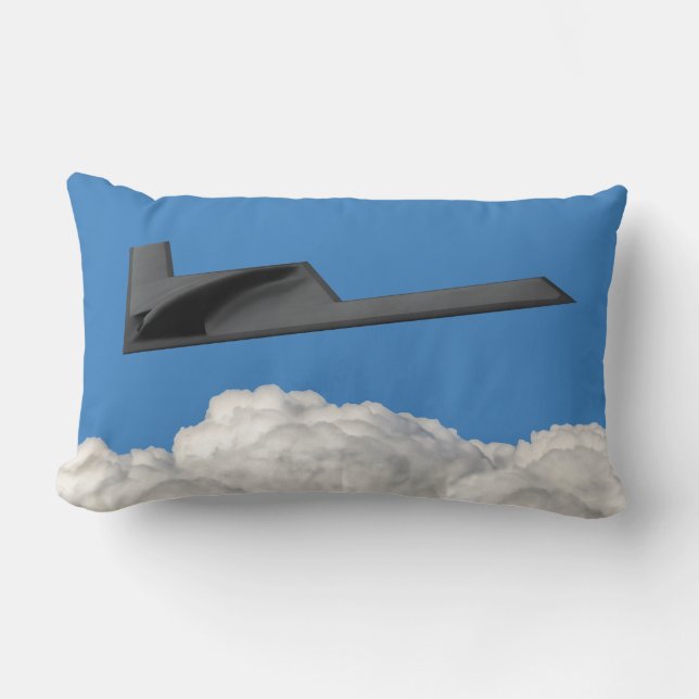 Cojín Lumbar Bombardero furtivo B-21 (Anverso)
