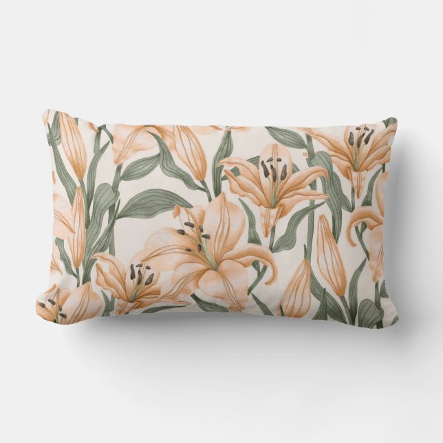 Cojín Lumbar Bonito decorativa llamativa (Anverso)