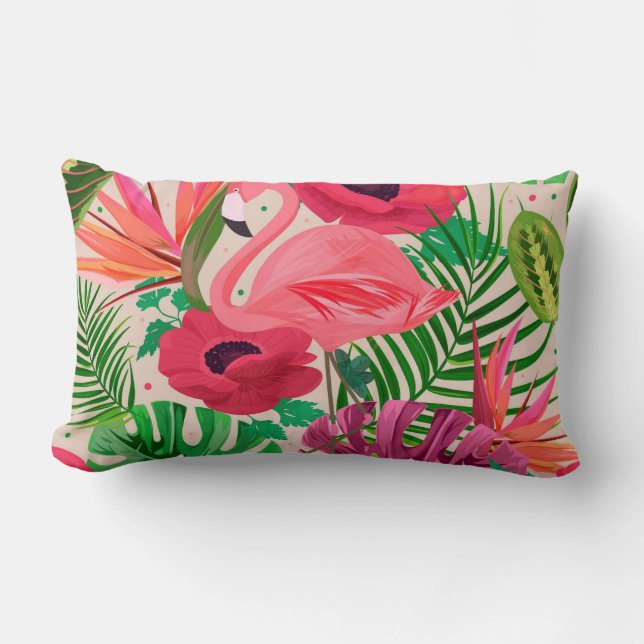 Cojín Lumbar Bonito decorativa llamativa (Anverso)