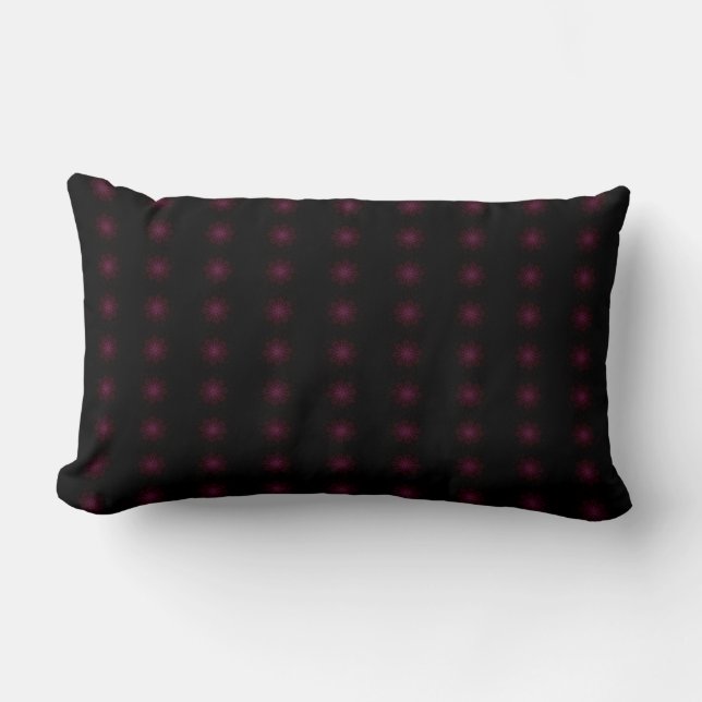 Cojín Lumbar Bonito en negro (Anverso)
