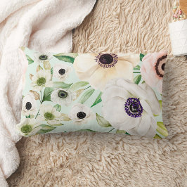 Cojín Lumbar Bonito floral decorativo llamativo 