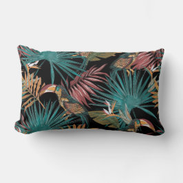 Cojín Lumbar Bonito floral decorativo llamativo 