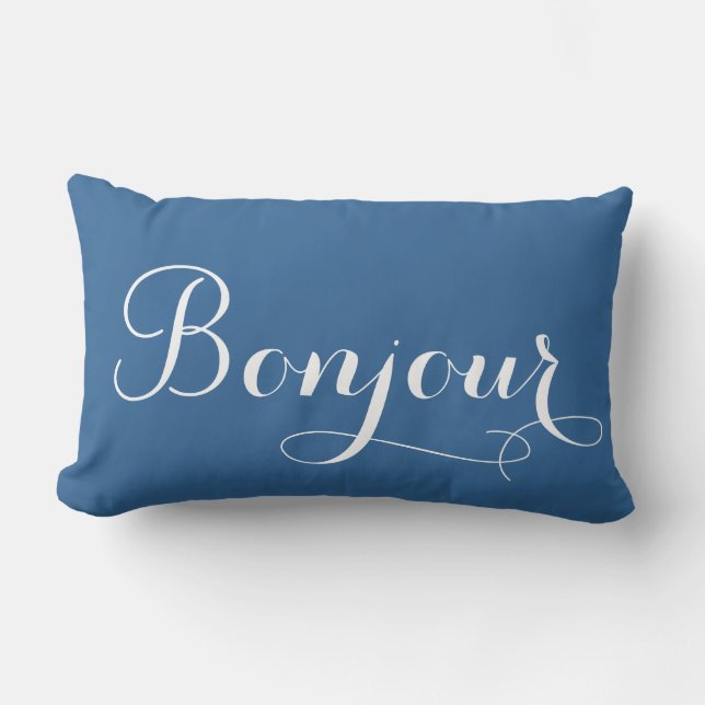 Cojín Lumbar Bonjour Paris Lumbar Pillow (Anverso)