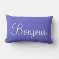 Bonne Nuit Paris Lumbar Pillow