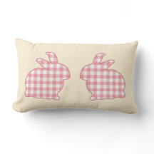 Bonos de Pascua Rústica y Rosa Gingham Plaid