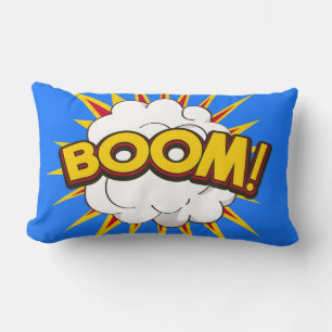 Cojín Lumbar ¡Boom! Explosión de dibujos animados