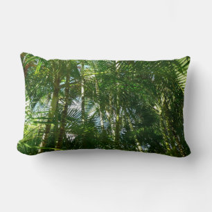 Cojín Lumbar Bosque de palmeras Naturaleza tropical