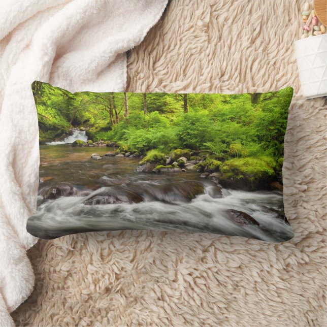 Cojín Lumbar Bosque Nacional Siuslaw, Creek dulce, Oregón (Manta)