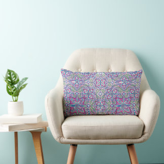 Cojín Lumbar Botánico Kaleido Flor