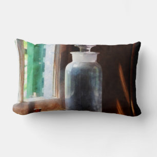 Cojín Lumbar Botella de reactivo y botella marrón pequeña