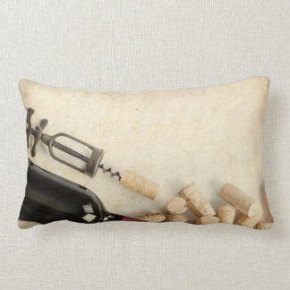 Cojín Lumbar Botella de vino