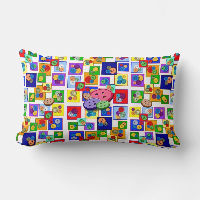 Cojín Lumbar Botones (Anverso)