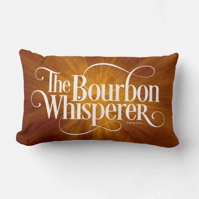 Cojín Lumbar Bourbon Whisperer Lumbar Pillow (Anverso)