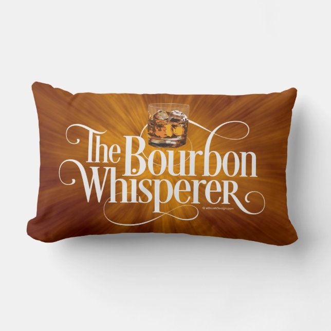 Cojín Lumbar Bourbon Whisperer Lumbar Pillow (Anverso)