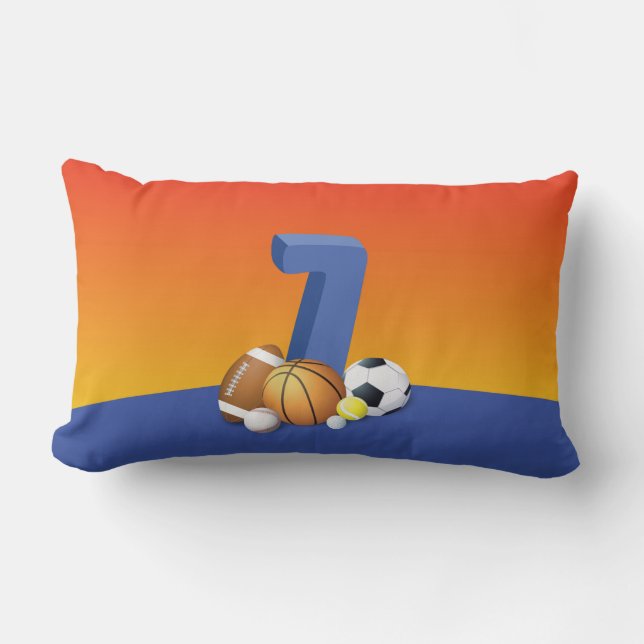 Cojín Lumbar Boy 7.º Balls Deportiva (Anverso)