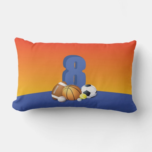 Cojín Lumbar Boy 8.º Balls Deportiva (Anverso)