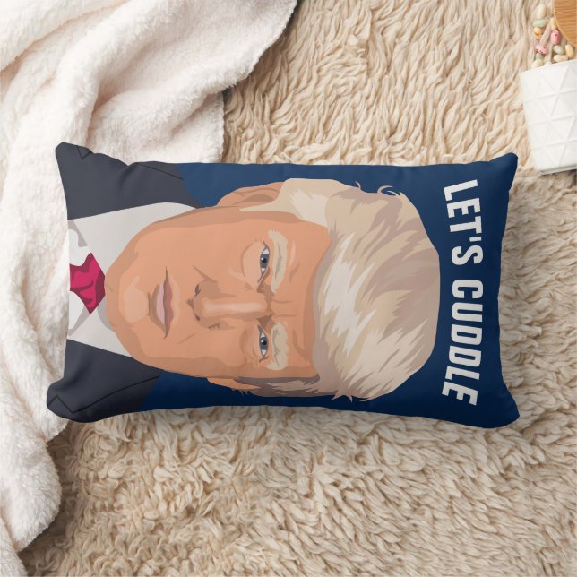 COJÍN LUMBAR BOYFRIEND CUDDLE PILLOW -DONALD TRUMP (Manta)