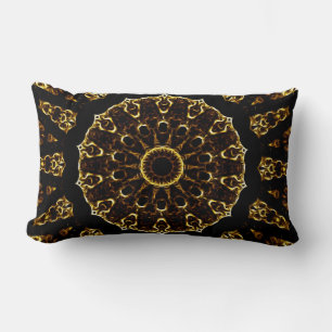Cojín Lumbar Brown Mandala Lumbar Pillow